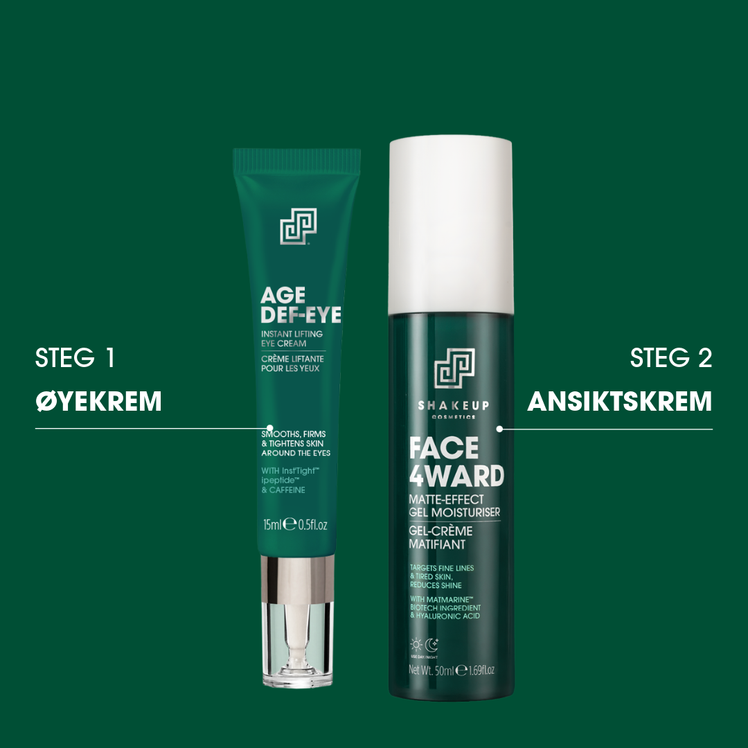 SMOOTH OPERATOR: FACE4WARD MOIST + AGE DEF EYE